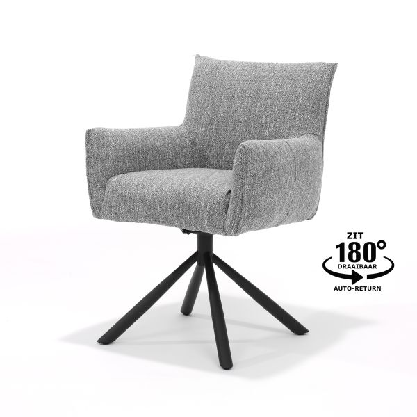 Eetkamer Stoel - Focus - Grijs 