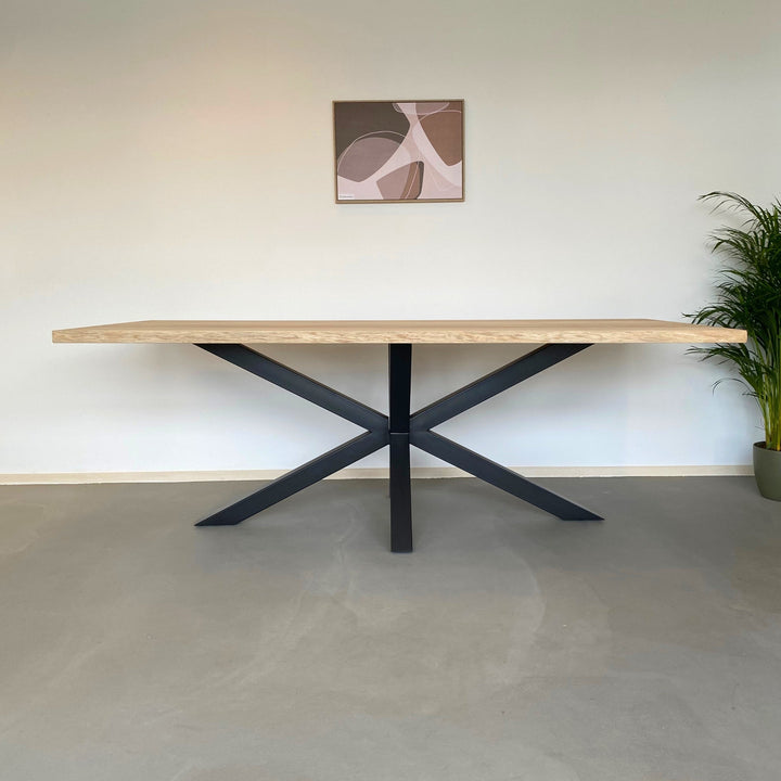 Boomstam eettafel "Mace" 
