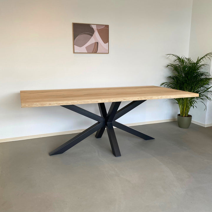 Boomstam eettafel "Mace" 