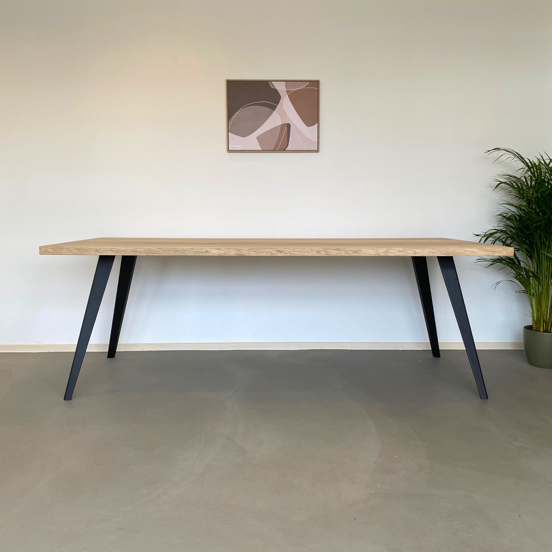 Boomstam eettafel "Roan" 