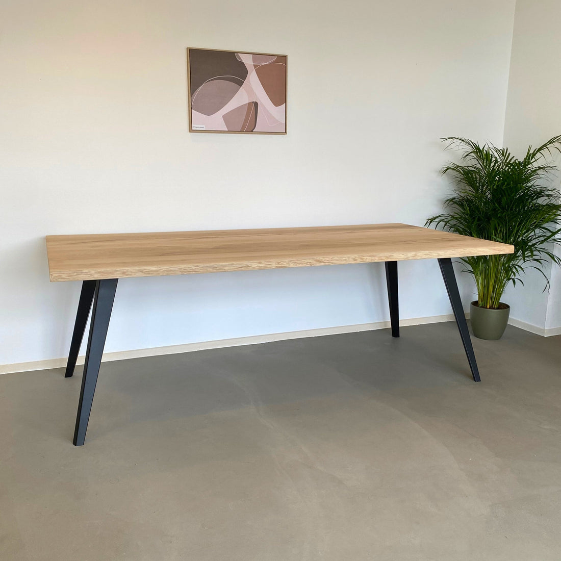 Boomstam eettafel "Roan" 