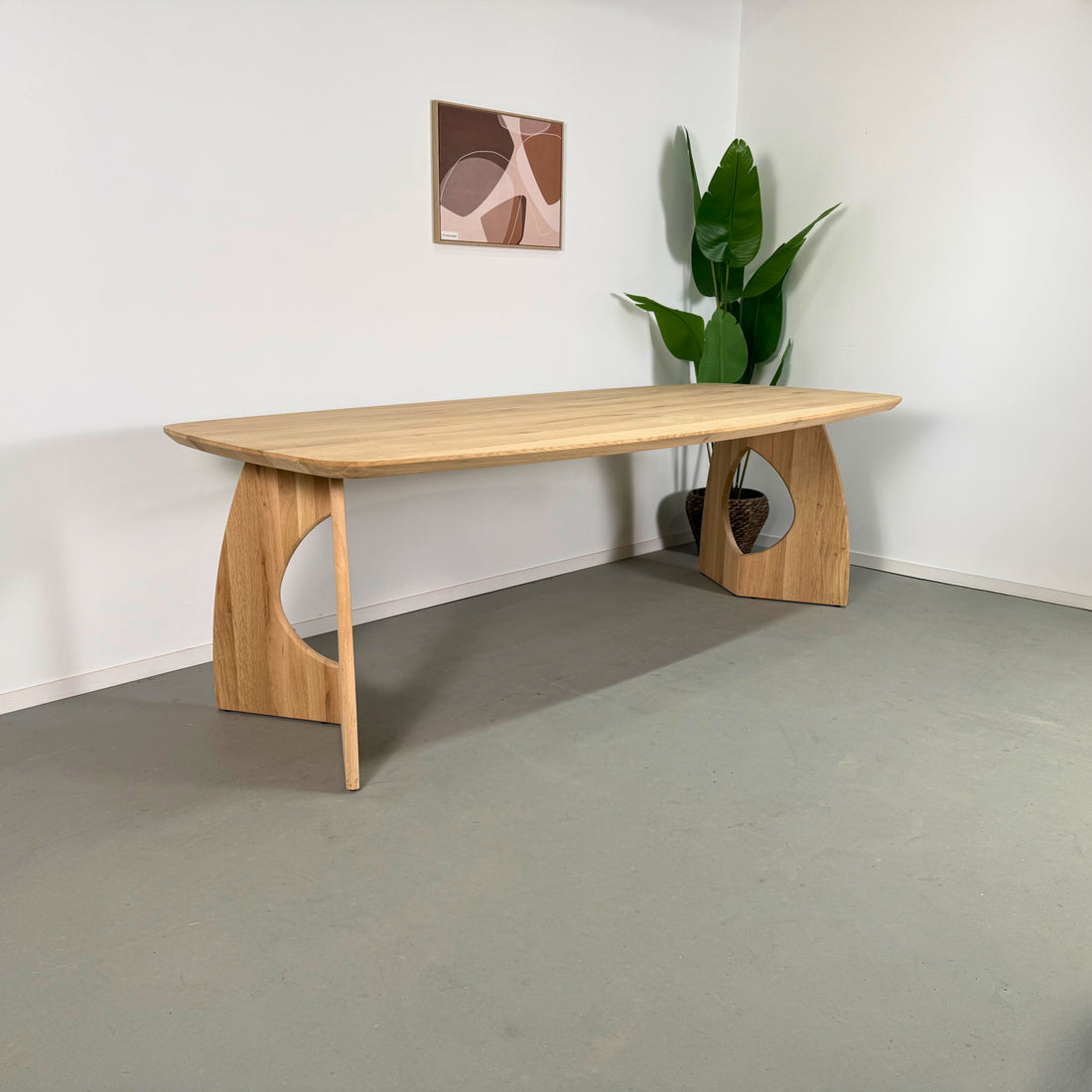 Deens ovale eettafel "clover" 
