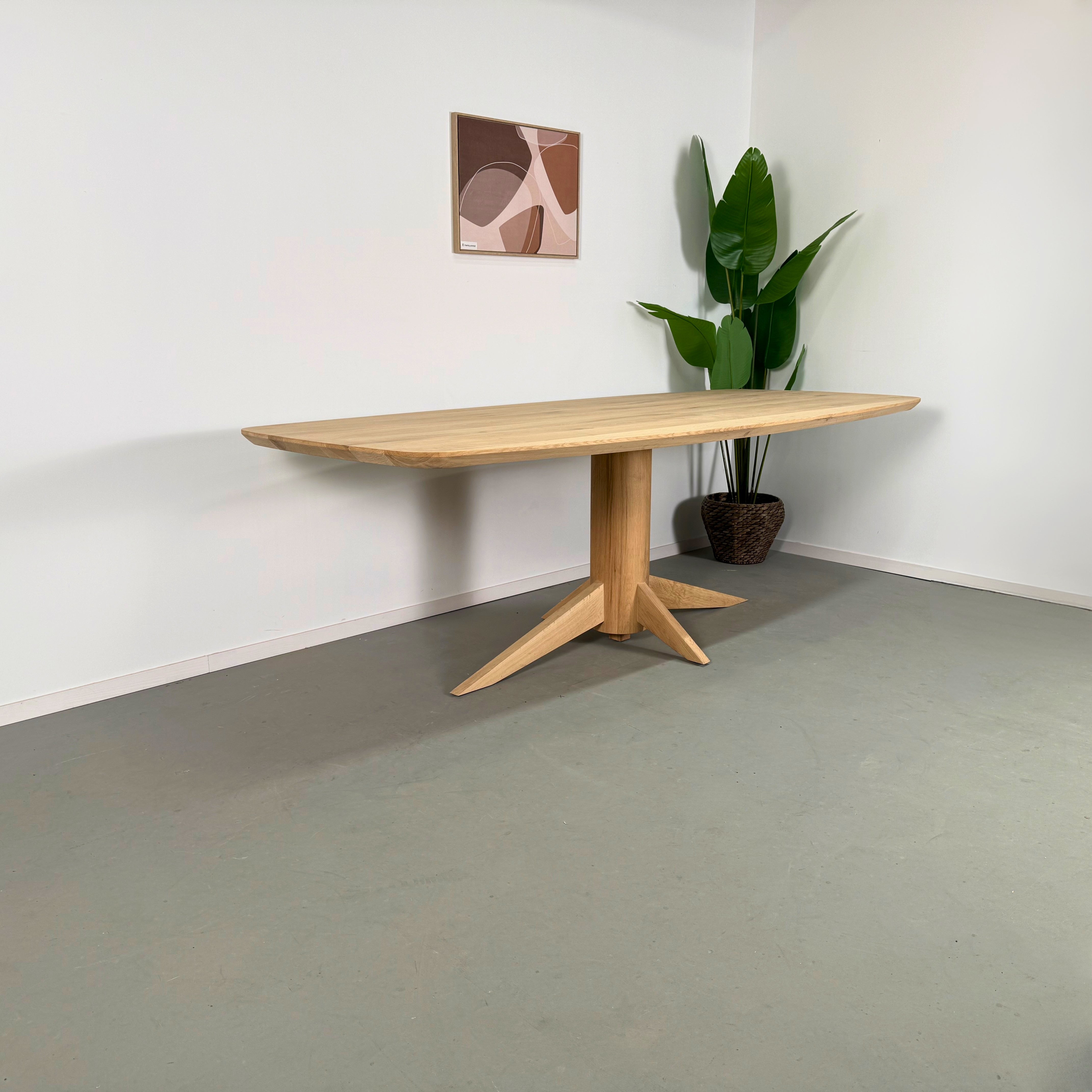 Deens ovale eettafel "Niek" 