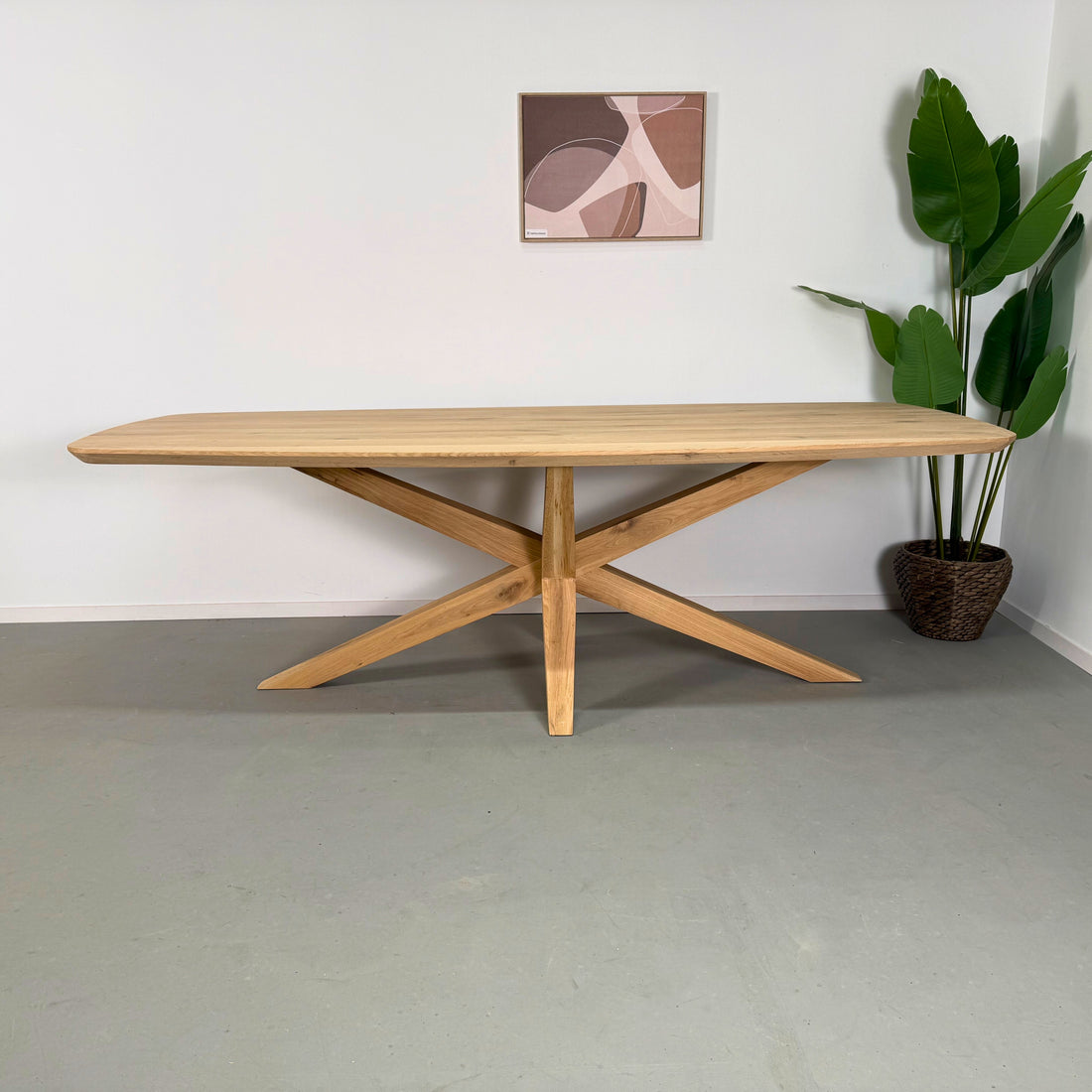 Deens ovale eettafel "Nils" 