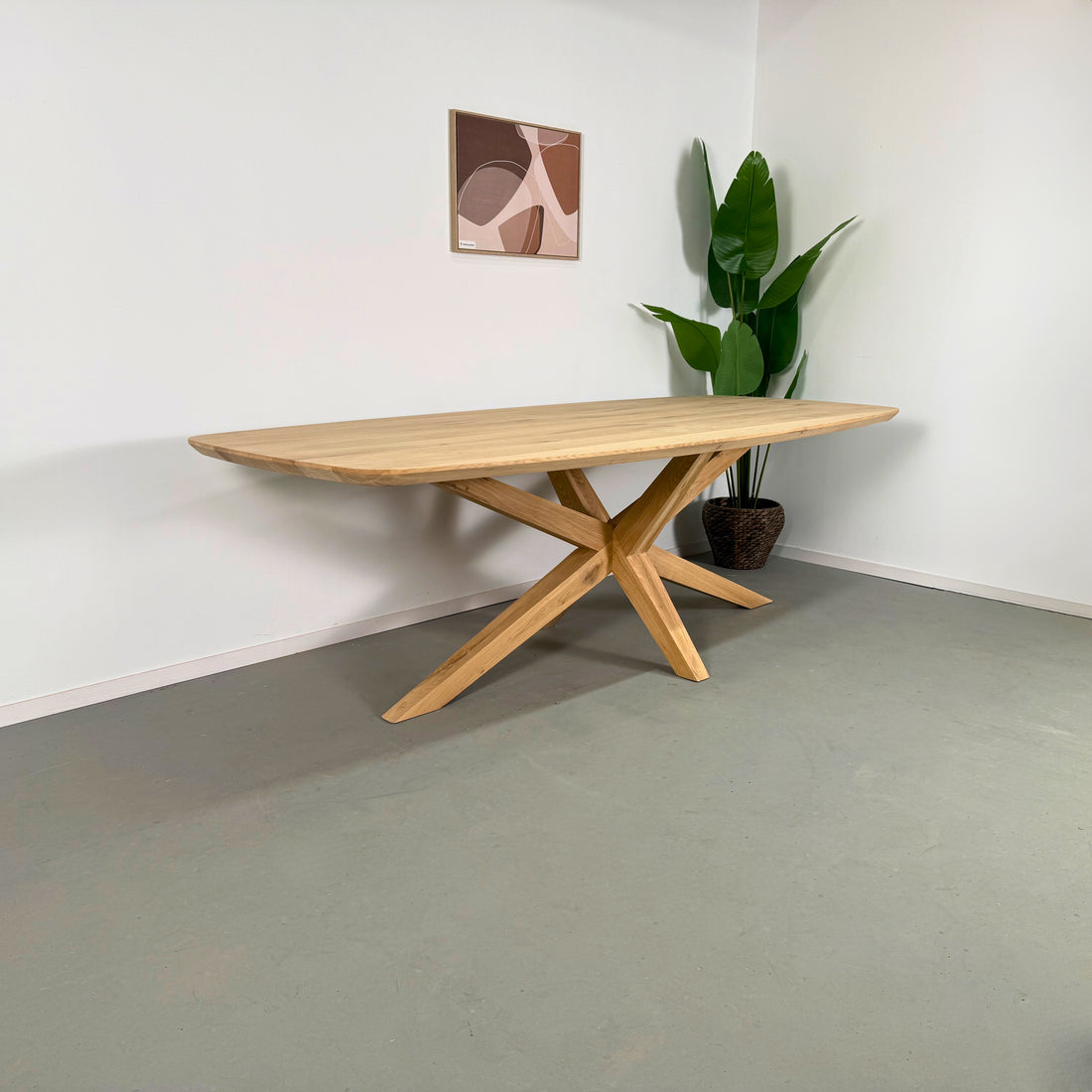 Deens ovale eettafel "Nils" 