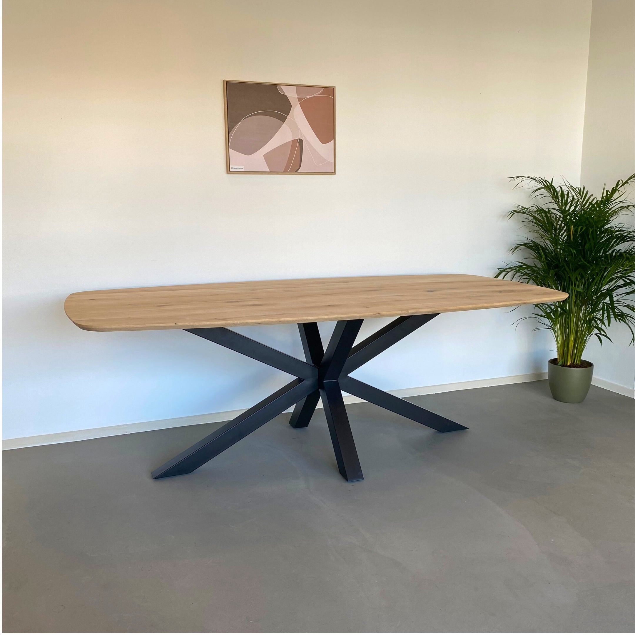Deens ovale eettafel "Milan" 