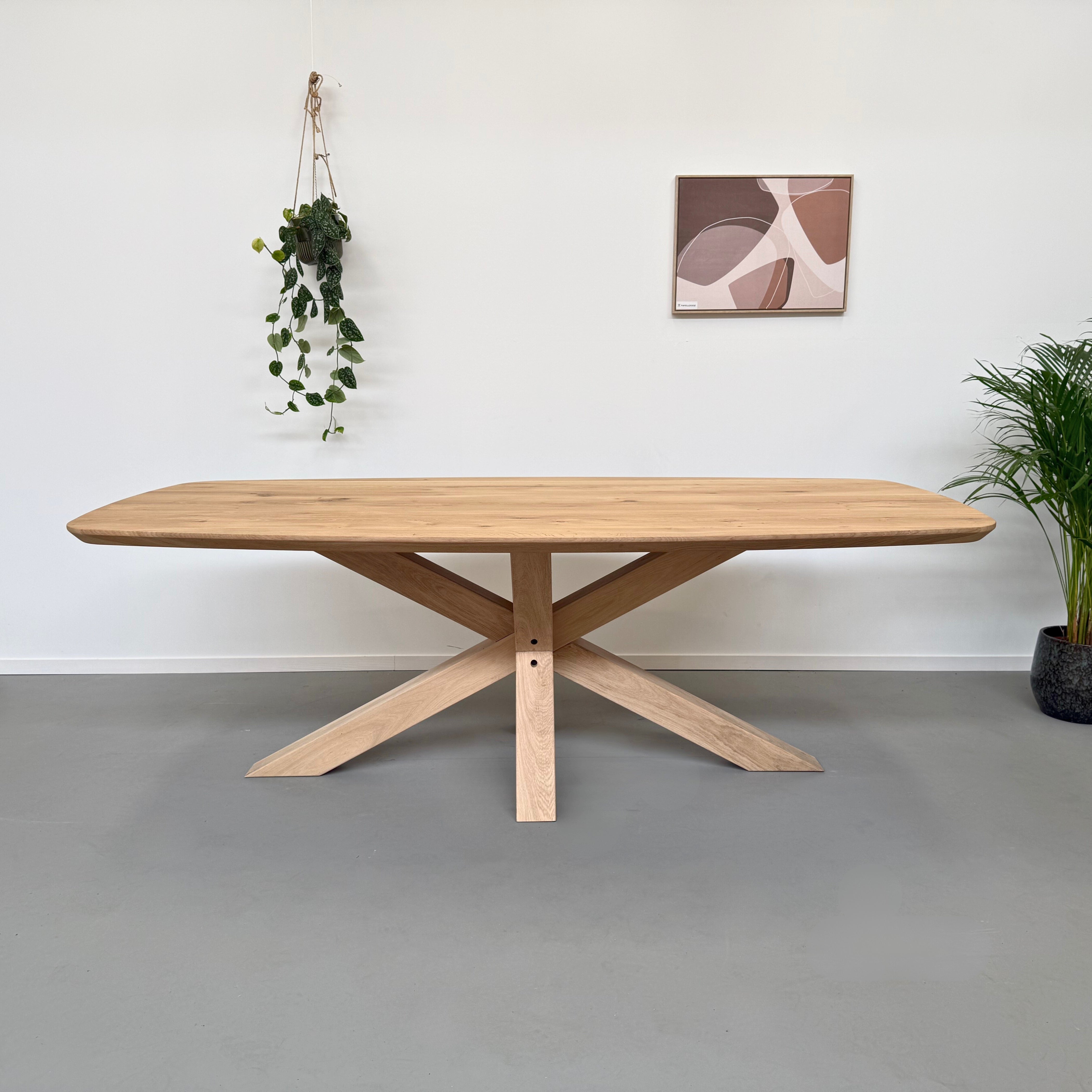 Deens ovale eettafel "Lars" 