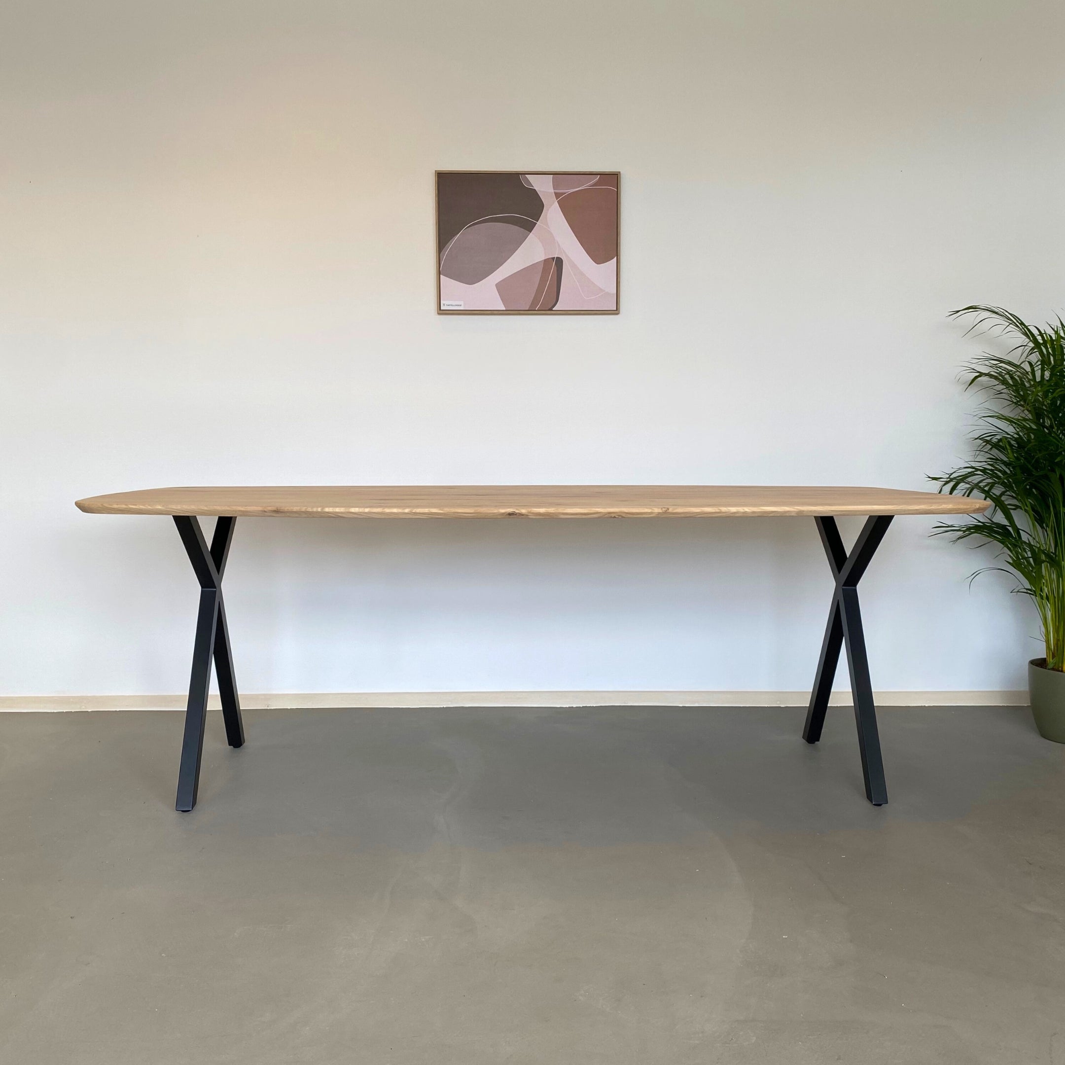 Deens ovale eettafel "Sam" 