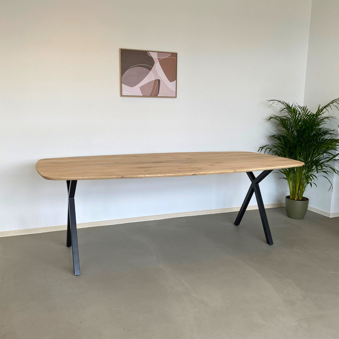 Deens ovale eettafel "Sam"