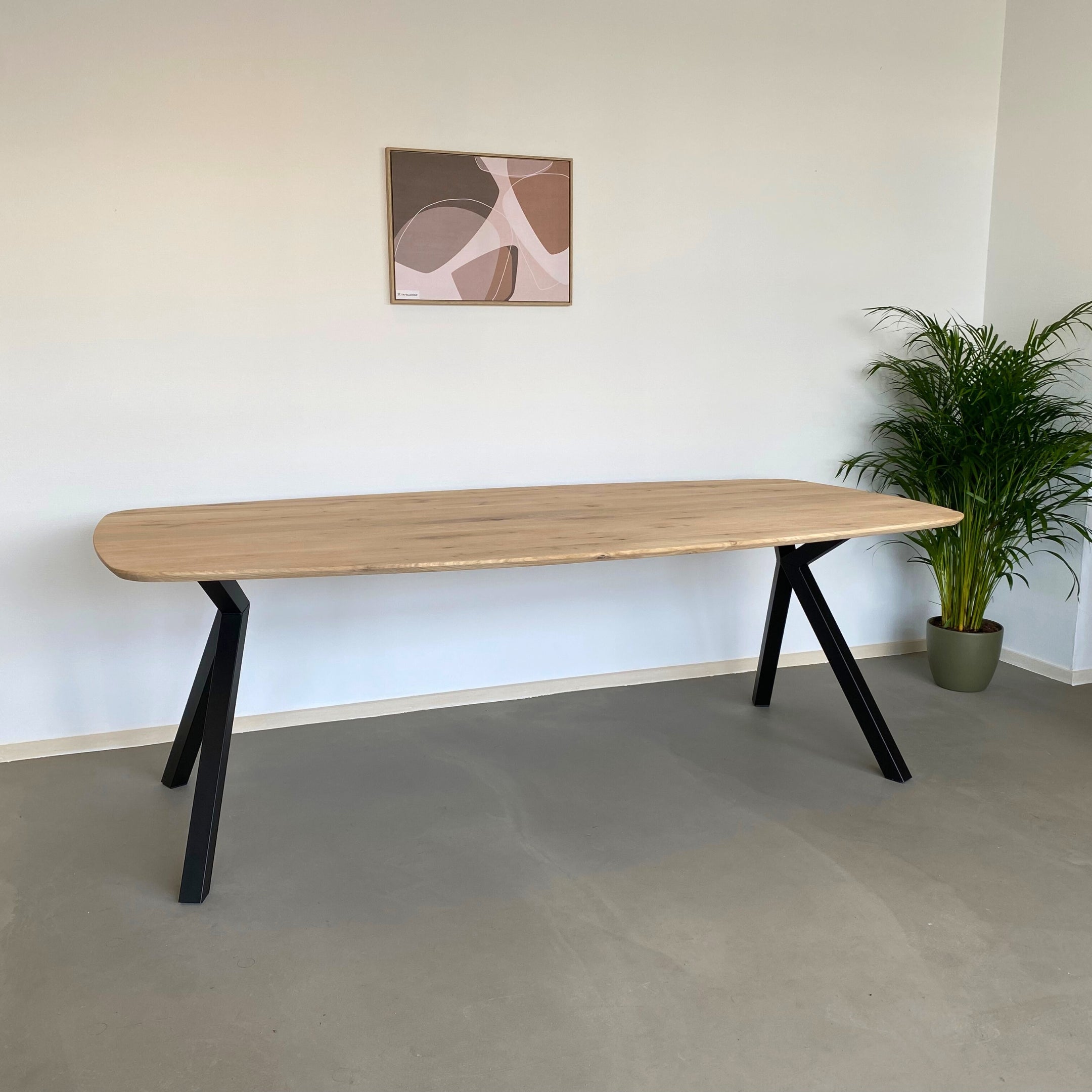 Deens ovale eettafel "Olivia" 