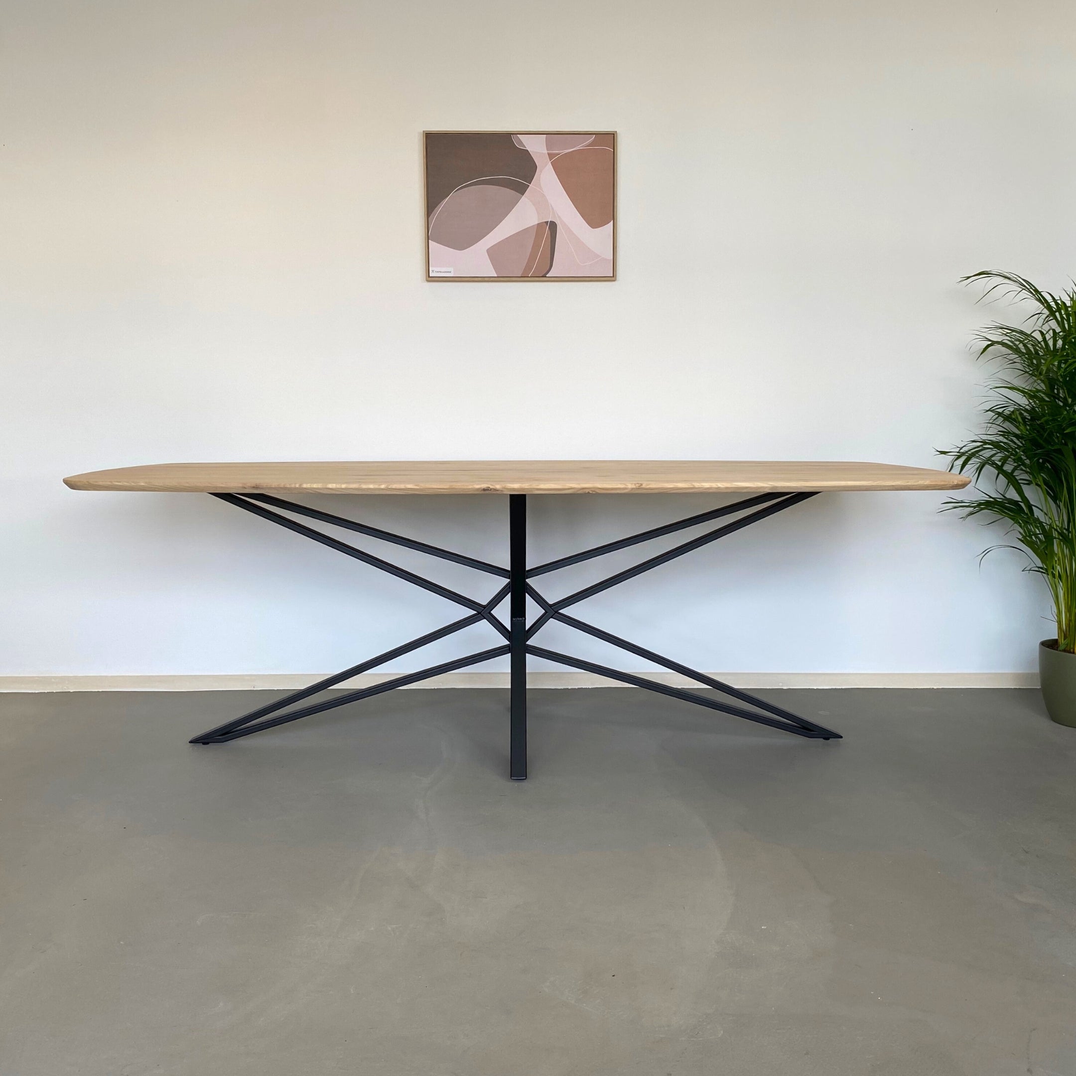 Deens ovale eettafel "Mila" 