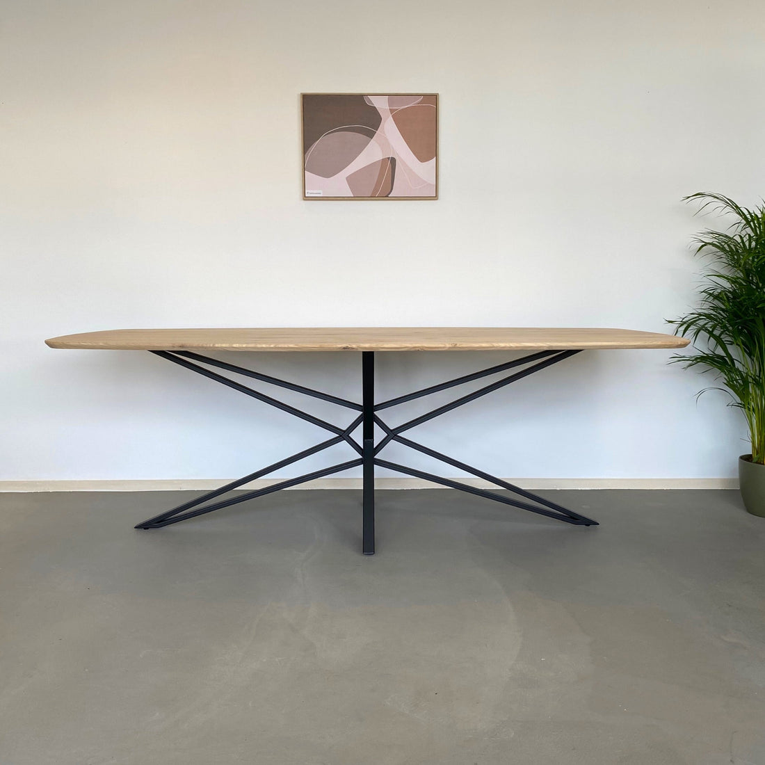 Deens ovale eettafel "Mila" 