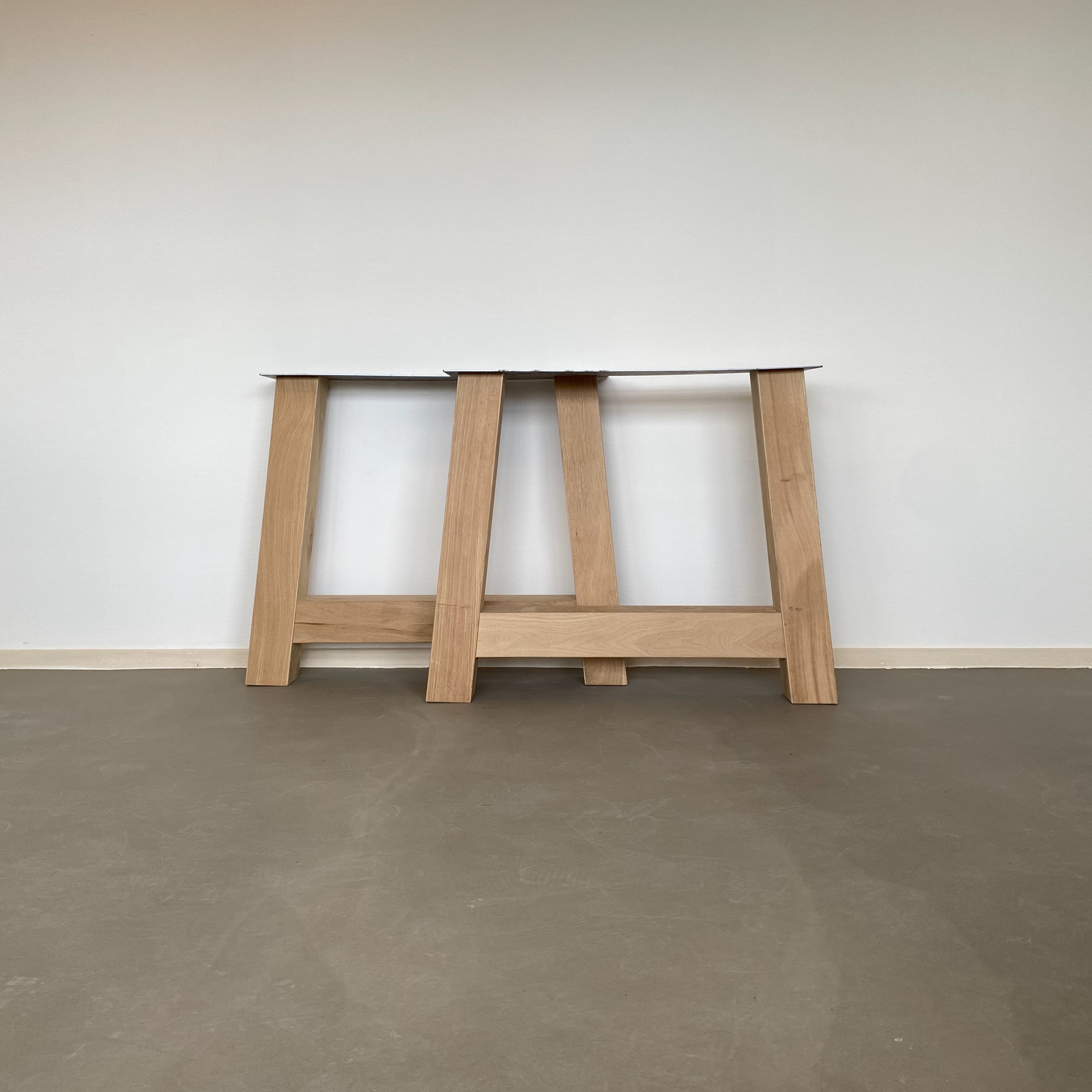 Eiken A poten - koker 10x10 