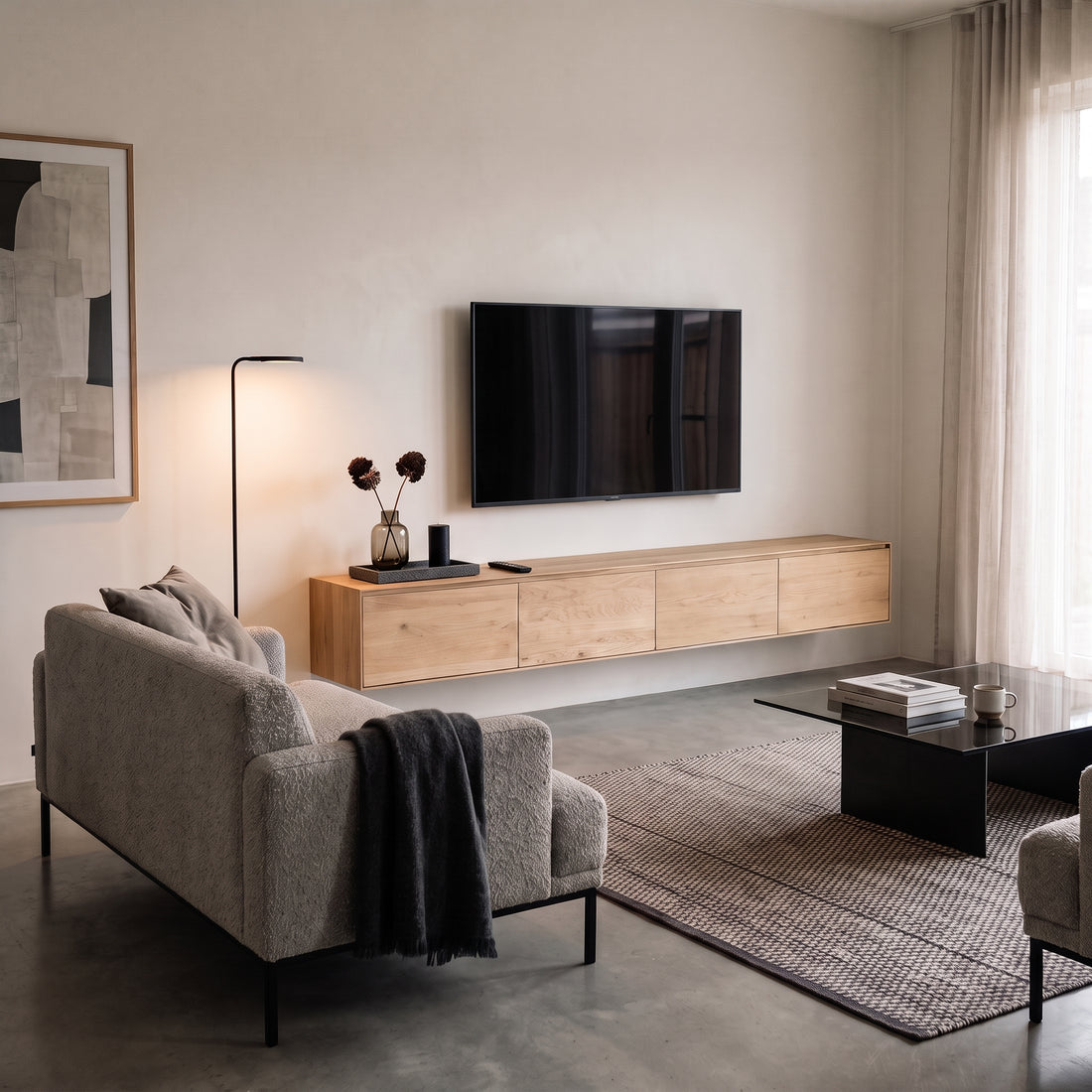Zwevend TV meubel "Jelmer" 