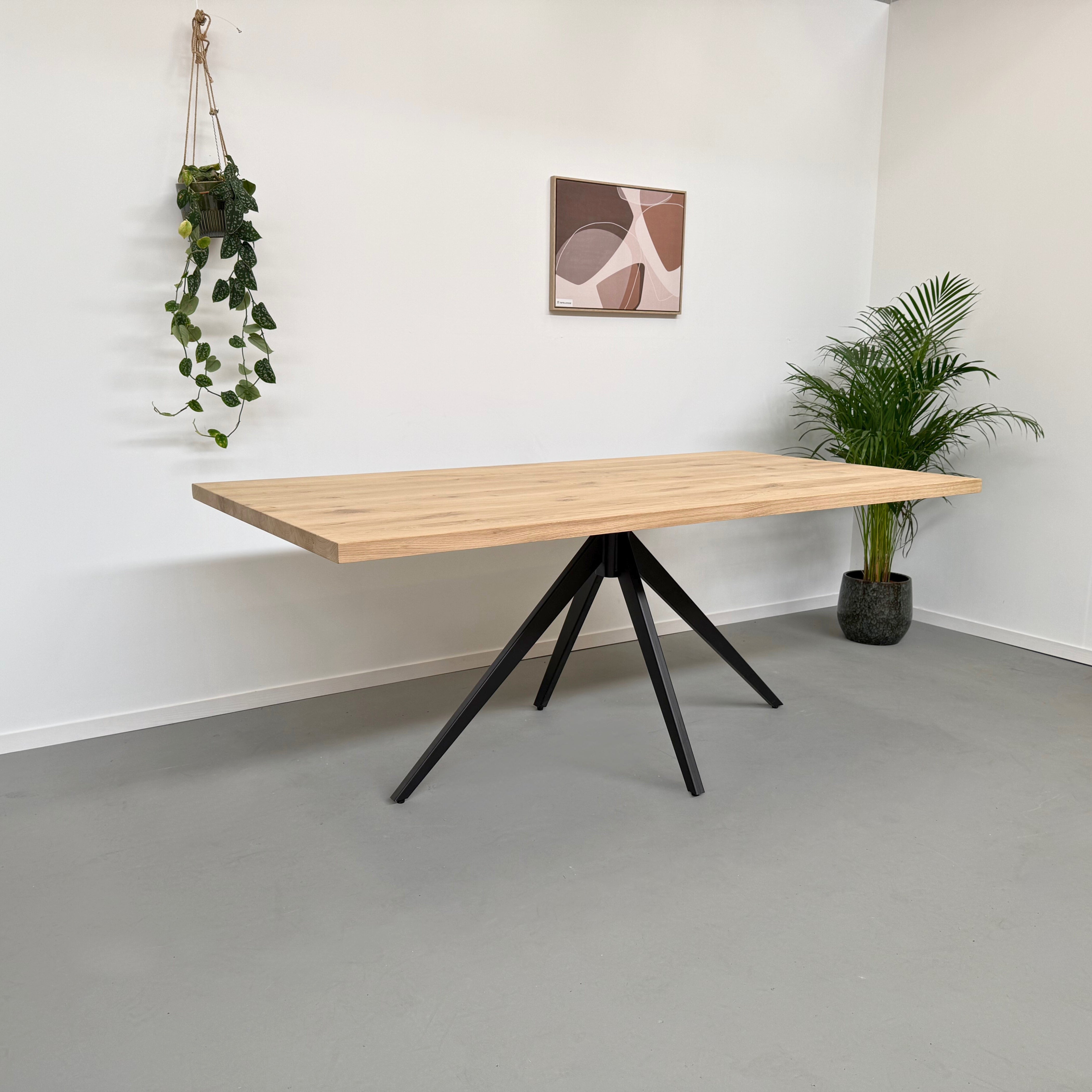 Rechthoekige eettafel "Hans" 