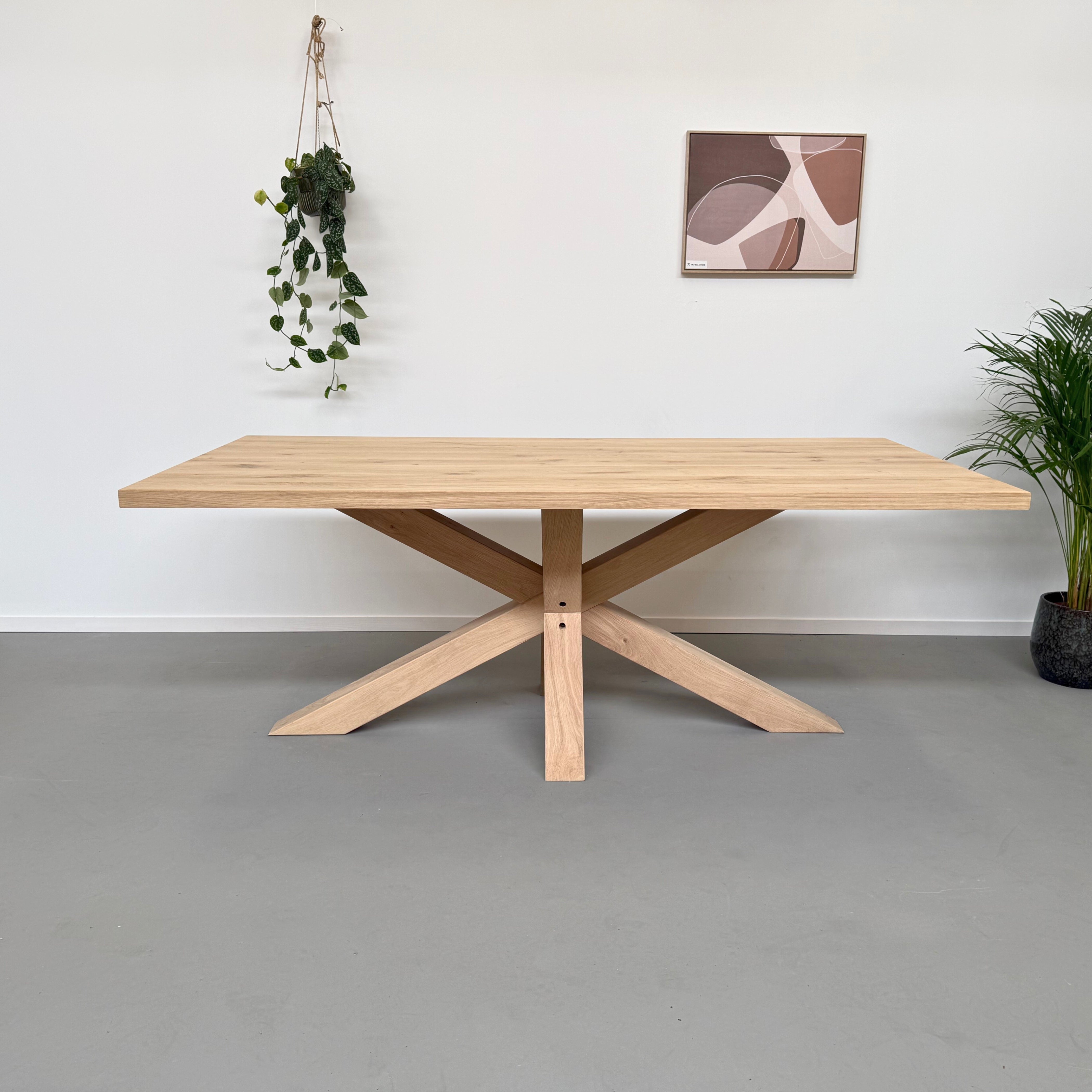 Rechthoekige eettafel "Ted" 