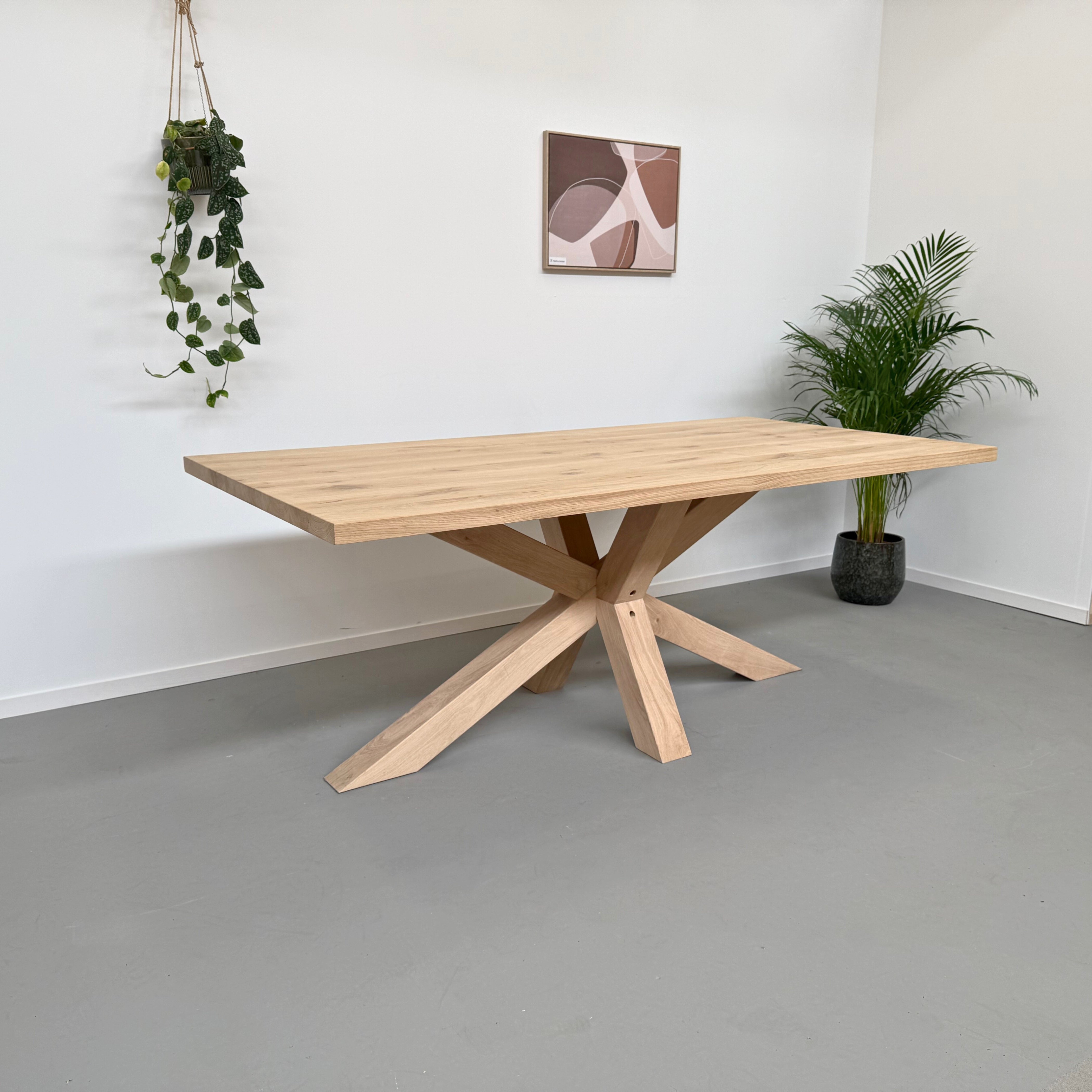 Rechthoekige eettafel "Ted" 