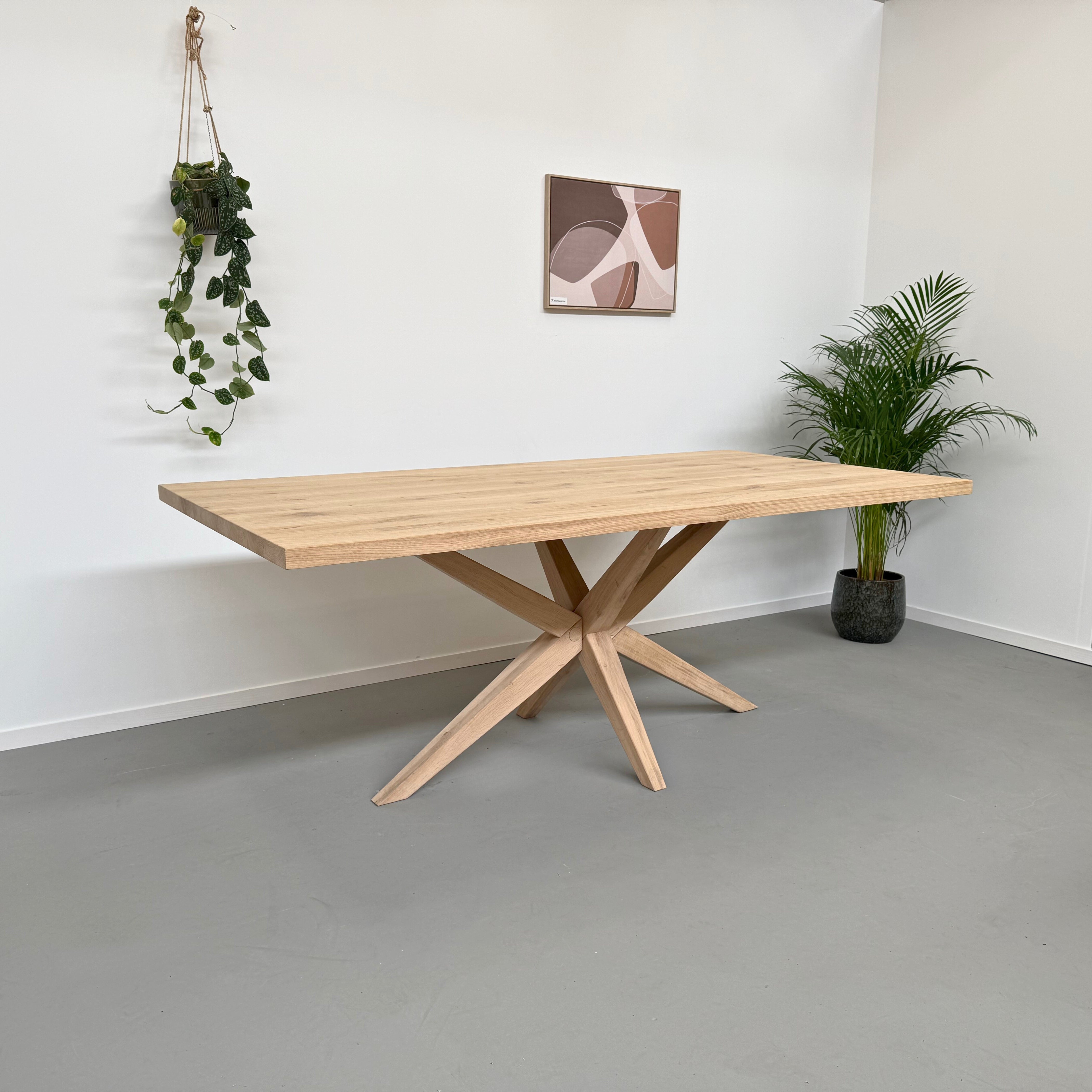 Rechthoekige eettafel "Ryan" 