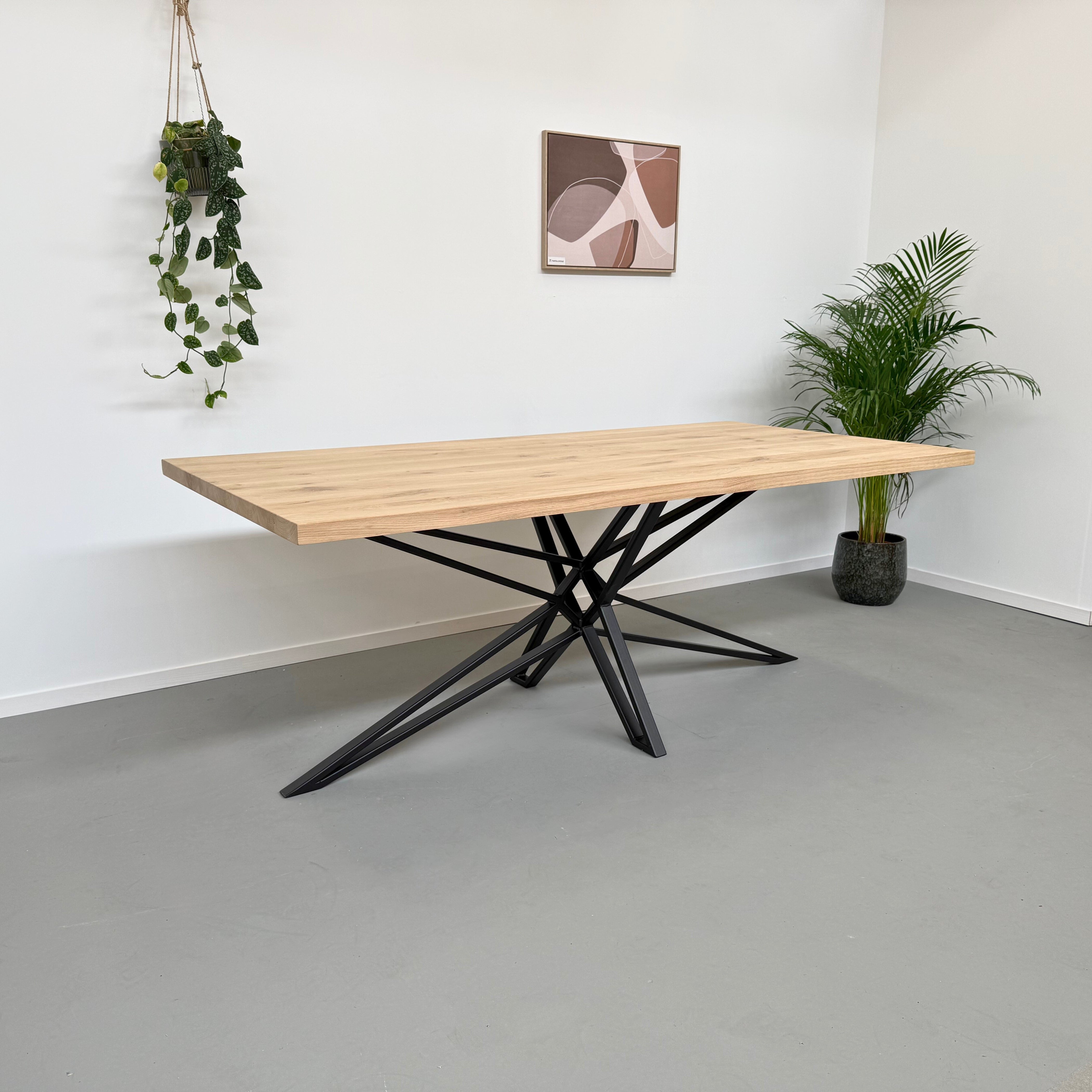 Rechthoekige eettafel "Gijs" 