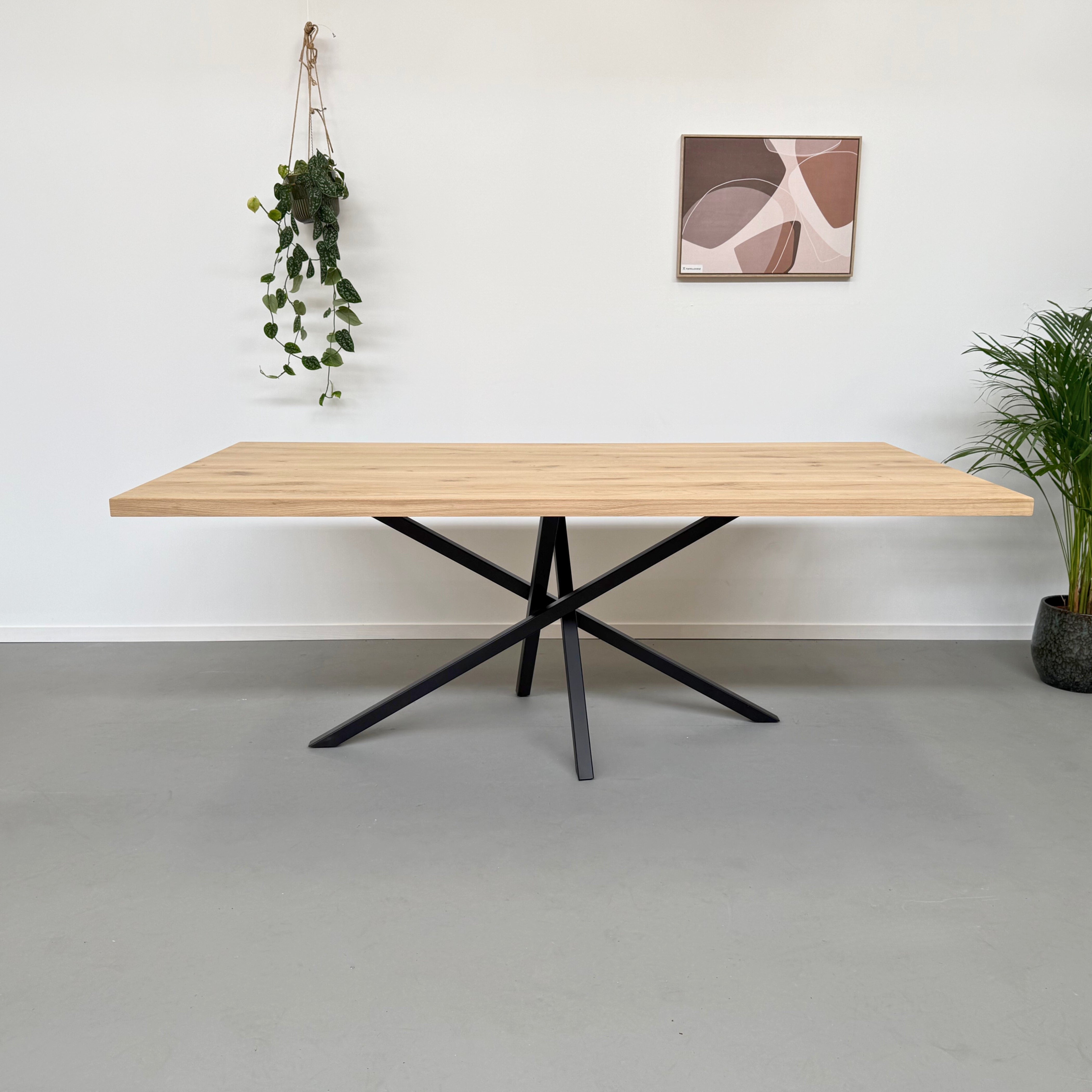 Rechthoekige eettafel "Tim" 