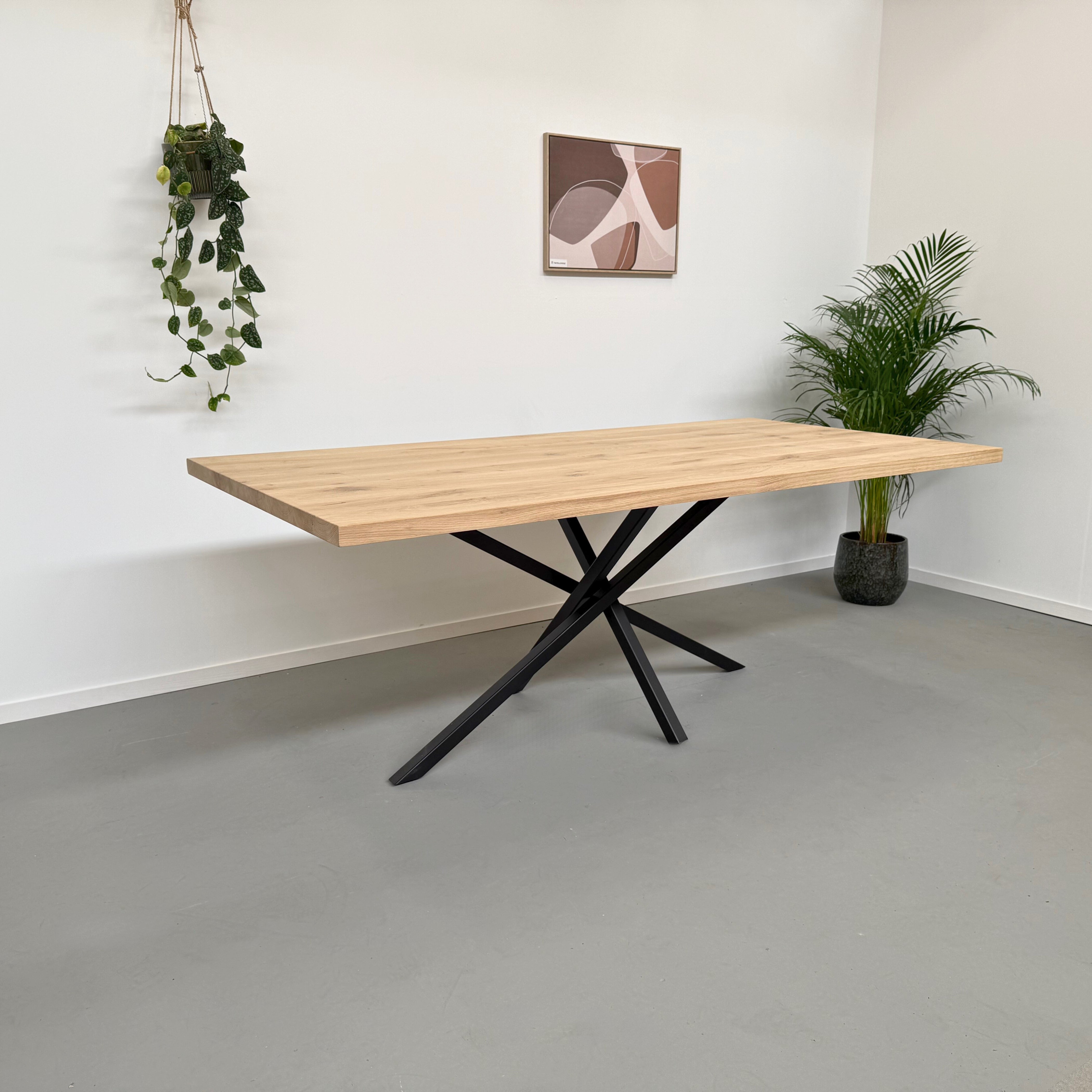 Rechthoekige eettafel "Tim" 