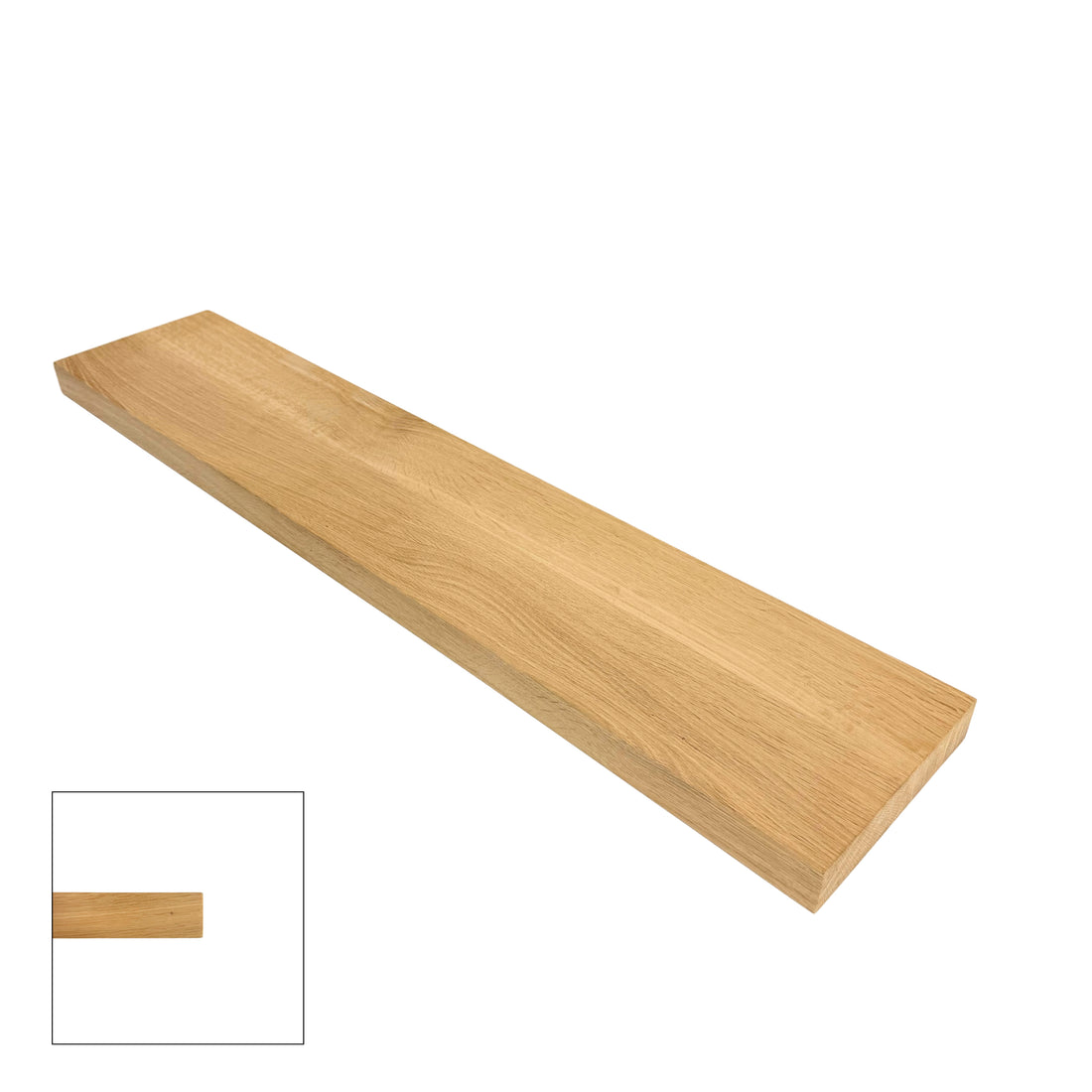 Wandplank - Rechte rand 